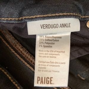 Verdugo ankle Paige jeans